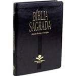 Bíblia Sagrada Slim - Luxo Rc Fina Preta - Sbb