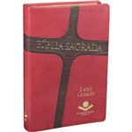 Bíblia Sagrada - Vermelha Cruz Marrom