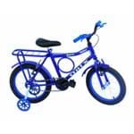 Bicicleta 16 Barrinha Onix Azul