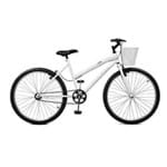 Bicicleta 26 Serena Freios V-brake em Nylon - Master Bike - Branco