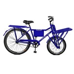Bicicleta 26 Super Cargo Freios V-brake - Master Bike - Azul