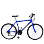 Bicicleta 26 Ultra Aço 18 Marchas Azul