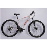 Bicicleta Absolute 2.1 Aro 29 Freios a Disco 21 Velocidades Cambios Shimano Branco/vermelho - Wny