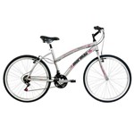 Bicicleta Alumínio Sunset Way Plus Aro 26 Prata 21 Marchas - Mormaii