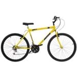 Bicicleta Amarela Aro 26 18 Marchas Carbono Pro Tork Ultra