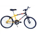 Bicicleta Aro 20 Dalannio Bike M Kids Amarelo com Preto