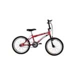 Bicicleta Aro 20 Free Action Vermelha Athor Bike