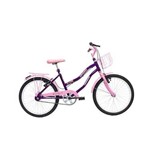 Bicicleta Aro 20 Kissy Violeta/rosa Freedom