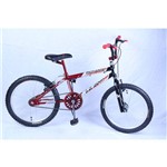 Bicicleta Aro 20 M. Mutante Vermelho C/ Preto Dalannio Bike