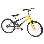 Bicicleta Aro 20 Masc Mtb Onix Convencional Preto/amarelo