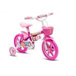 Bicicleta Aro 12 Dalannio Bike F Flower Pink com Ac Rosa