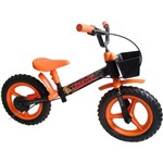 Bicicleta Aro 12" Brinquedo Track Baby Sem Pedal Preto Track Bikes