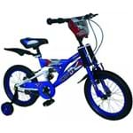 Bicicleta Aro 16 Infantil com Amortecedor Azul