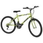 Bicicleta Aro 24 18 Marchas Green Chrome Line Pro Tork Ultra