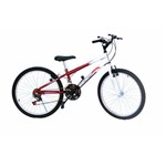 Bicicleta Aro 24 Wendy Masc 18m Convencional Vermelho
