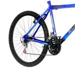 Bicicleta Aro 26 18 Marchas Aço Azul Chrome Line Pro Tork Ultra