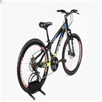 Bicicleta Aro 26 Freio a Disco 21 Velocidades Cambios Shimano Preta/amarelo Vikingx