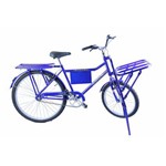 Bicicleta Aro 26 M.Carga Azul Dalannio Bike