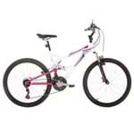 Bicicleta Aro 26 Vivid Branca/rosa - Houston