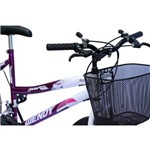 Bicicleta Aro 26 Wendy Fem Mtb 18m Convencional Cor Violeta