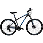 Bicicleta Aro 29 Tsw Hunter Mtb Trilha Alumínio Shimano 24v Preta Azul
