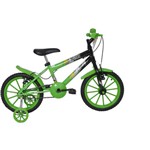 Bicicleta Athor Aro 16 Baby Lux Masculina Verde