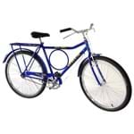 Bicicleta Barra Onix Freio Varao com Raio Grosso Cor Azul