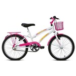 Bicicleta Breeze - Aro 20 - Branco e Pink - Verden Bikes