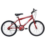Bicicleta Cairu Juvenil Aro 20 Mtb Super Boy Vermelha