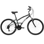 Bicicleta Caloi 500 Feminina - Aro 26, 21v-Cinza
