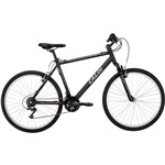 Bicicleta Caloi Aluminum Sport Aro 26 21 Marchas com Suspensão Dianteira MTB - Preto