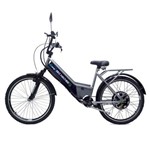Bicicleta Elétrica Machine Motors Basic 800W 48V Prata