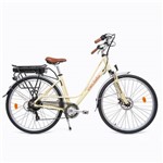 Bicicleta Elétrica Pedalla E-Utile Unissex Creme