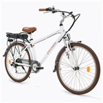 Bicicleta Elétrica Pedalla Gioia Masculina Branca