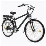 Bicicleta Elétrica Pedalla Gioia Unissex Preta Fosca