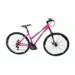 Bicicleta Feminina Aro 29 Freio a Disco Suspenção Dianteira Gt Sprint Pink com Cinza
