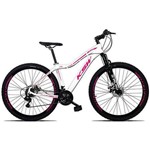 Bicicleta Feminina Aro 29 Ksw Sunny 21v Câmbio Shimano Disco Mecânico Suspensão Dianteira
