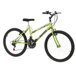 Bicicleta Feminina Green Aro 24 Chrome Line Pro Tork Ultra