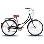 Bicicleta Feminina Mobele Imperial 7v Preta