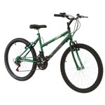 Bicicleta Feminina Verde Aro 24 18 Marchas Pro Tork Ultra