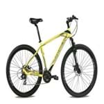 Bicicleta Freeride Aro 29 Freio a Disco 21 Velocidades Câmbios Shimano Amarelo Neon - Viking