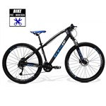 Bicicleta Gts M1 I-vtec Acera Aro 29 Freio Hidráulico Shimano 27 Marchas - Preto / Azul