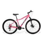 Bicicleta Gts M1aro 29 Feminina Ride Freio Á Disco Câmbio Traseiro 24 Marchas - Rosa
