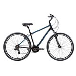Bicicleta Híbrida e Passeio Groove Blues 700c Ano 2016 21 Marchas Preta/grafite/azul