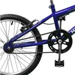 Bicicleta Infantil Aro 20 Ciclone - Master Bike - Azul com Preto
