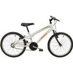 Bicicleta Infantil Aro 20 Mtb Polimet Branca