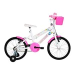 Bicicleta Infantil Aro 16 Sweet Girl Branco - Mormaii