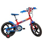 Bicicleta Infantil Caloi Spiderman Aro 16 - Vermelha