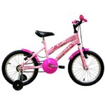Bicicleta Infantil Feminina Aro 16 Mtb Kiss Rosa 39-035 - Mormaii