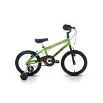 Bicicleta Infantil Masculina Hot Jr Aro 16 Stone Bike - Verde
